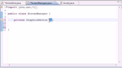Java Game Development   14   Making a Better Screen Class