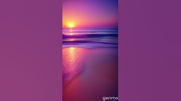 sunset on a beachai video generator animation ai video editing Artificial intelligence  ai art