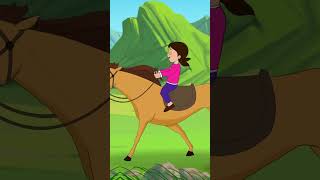 Lakadi Ki Kathi #funforkidstvhindi #hindirhymes #shorts #lakdikikathisong #ghoda Short