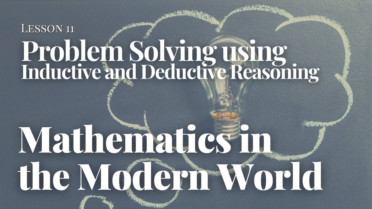 problem solving and reasoning in mathematics in modern world reflection