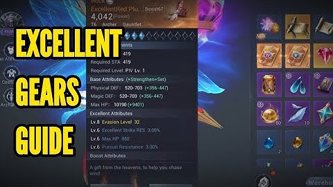 MU ORIGIN 3 ASIA | EXCELLENT GEARS GUIDE