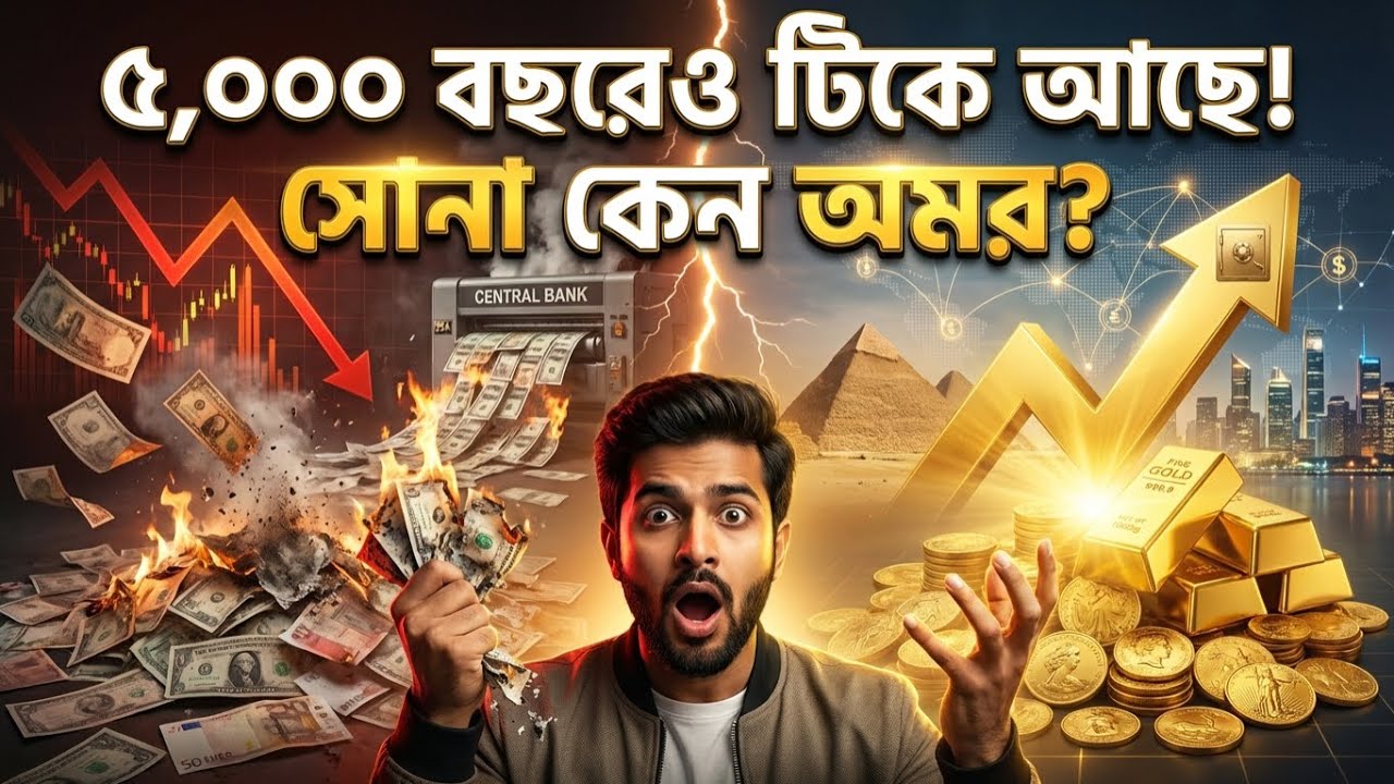 সোনা কেন ৫,০০০ বছর ধরে টিকে রইলো? | The History of Gold | The Explainium
