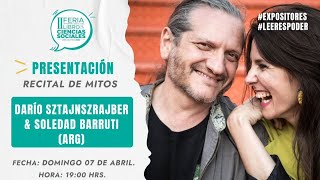 DARÍO SZTAJNSZRAJBER Y SOLEDAD BARRUTI: “RECITAL DE MITOS”