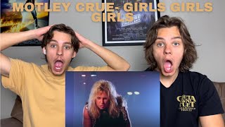 Twins React To Motley Crue- Girls Girls Girls