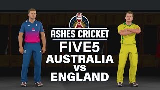 ASHES CRICKET | FIVE5 GAMEPLAY | AUSTRALIA VS ENGLAND