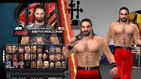 Seth real texture  real face and real body For SVR11 PSP Replay on superstar / No caw | BY SVR TMOD