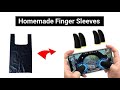 Free Fire Finger Sleeves | How to Make Finger Sleeves With Plastic Bag | Homemade Finger Sleeves