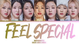 (Al Cover) BabyMonster - "Feel Special" [Twice] - Color Coded Lyrics (by Hey Sofya!)