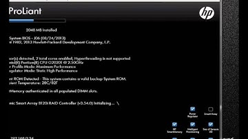 HP Micro Server Gen8 Boot Time