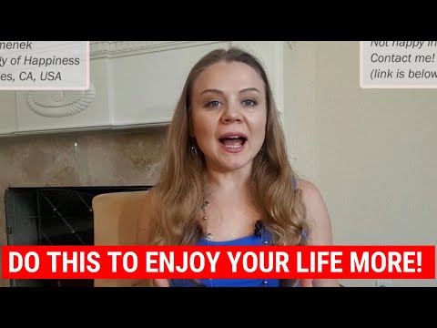 Video: How To Enjoy Life And Live Happily - Questions Of Psychology