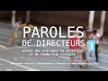 Paroles de directeurs 1 