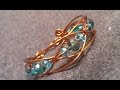 How to make wire bracelet - handcrafted copper jewelry 106