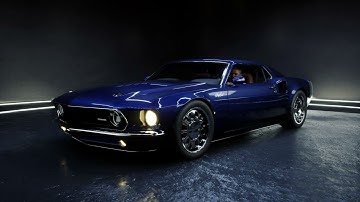 Mustang Short || Car Animation in Unreal Engine 🚗🔥