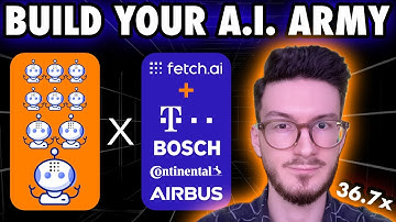 How FETCH AI will make you a millionaire (BEST AI Crypto Coin to buy now)