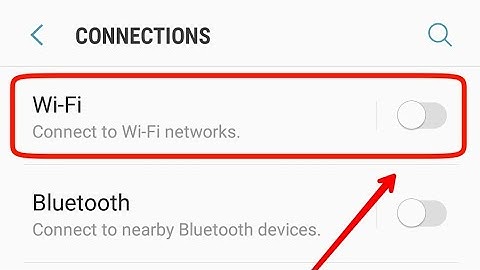 Connect to Wi Fi Networks in Samsung Galaxy j7 Prime
