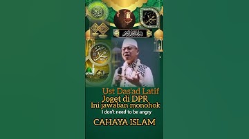Ustadz Das’ad Latif: Joget Anggota DPR, Salah atau Tidak?