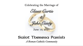 Curtis-Casey wedding