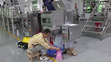 Semi-automatic ice packing machine