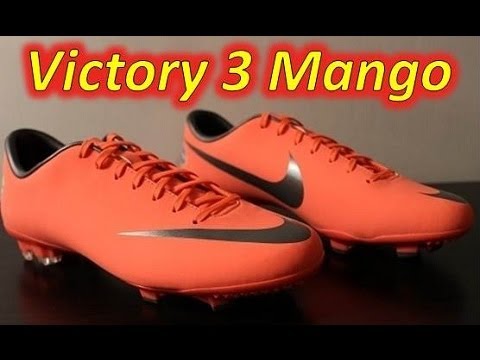 Nike Mercurial Victory III Bright Mango/Metallic Dark Grey/Challenge Red -  UNBOXING - YouTube