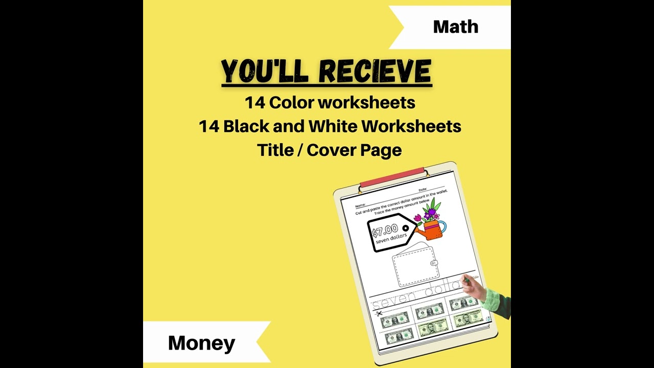 Identify and Count Money Spring Edition
