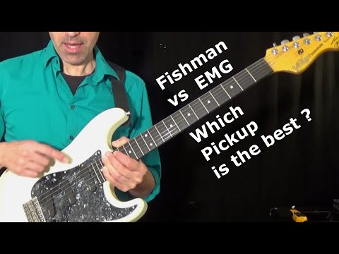 Update Fishman Fluence vs EMG SA , The best active Singlecoils ? + Blues Guitar improvisation.