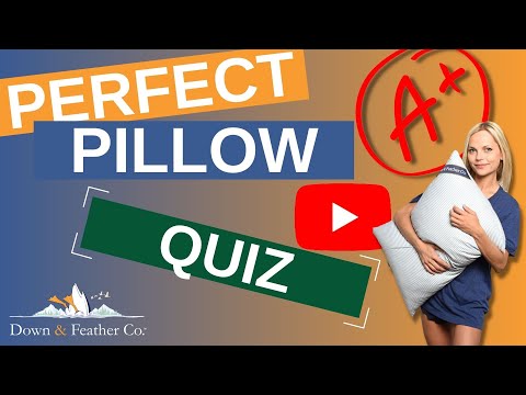 Discover Your Dream Pillow Take Our Perfect Pillow Quiz Now