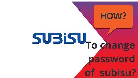 How to change password of subisu internet ।  login detail of subisu। default username & password .