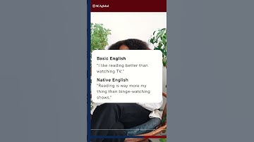 🐾 Basic English vs Native English - Expressing Preferences #LearnEnglish #NativeEnglish #EnglishTips