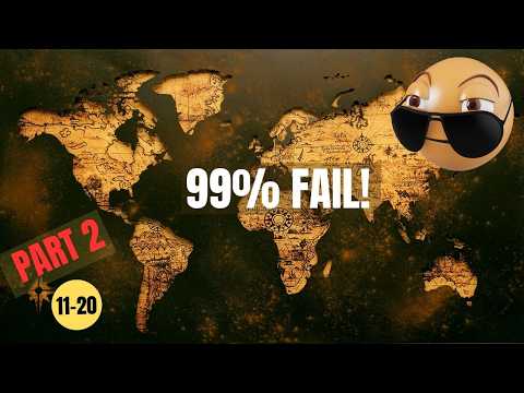 Only Geography Geniuses Can Get 50/50! / Part 2