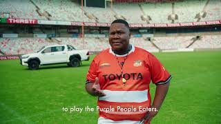 #TrainTough VS Griffons with Mitch and the Toyota Hilux