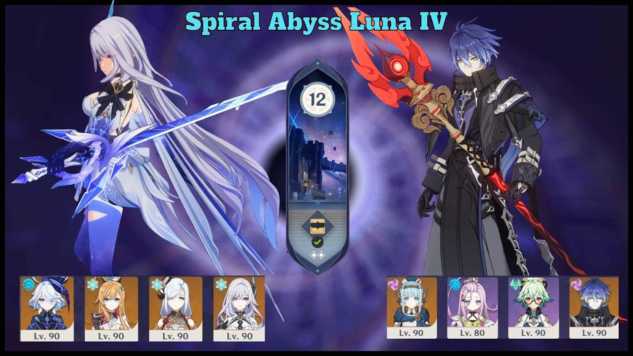 New Spiral Abyys 6.3 | C0 R1 Skirk Freeze & C0 R0 Flins Lunar Charged | Genshin Impact