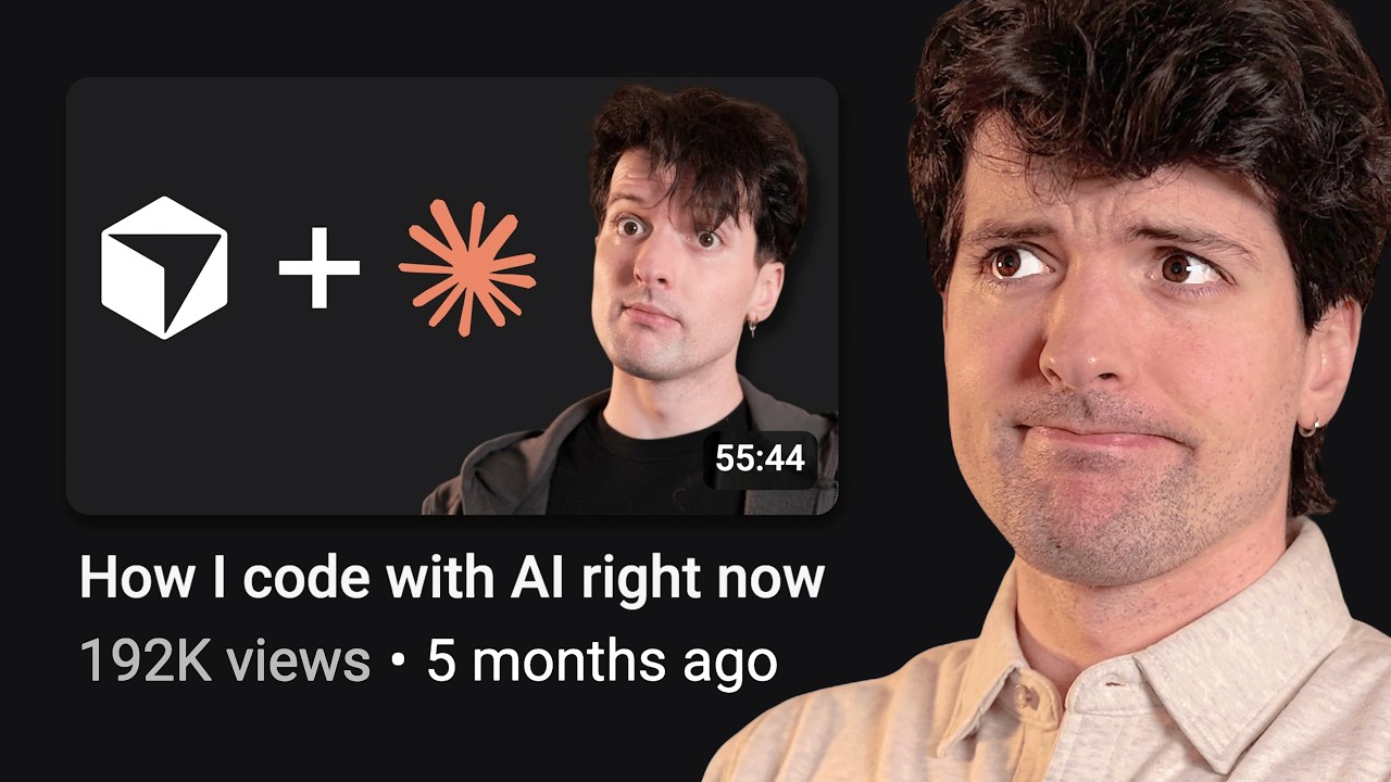 Video on how Theo's AI coding workflow changed and why harnesses matter