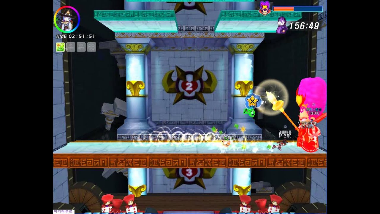 [테일즈런너] 강력한 하트여왕 S랭크 클리어 by 미키마우쯔 / talesrunner co-op race