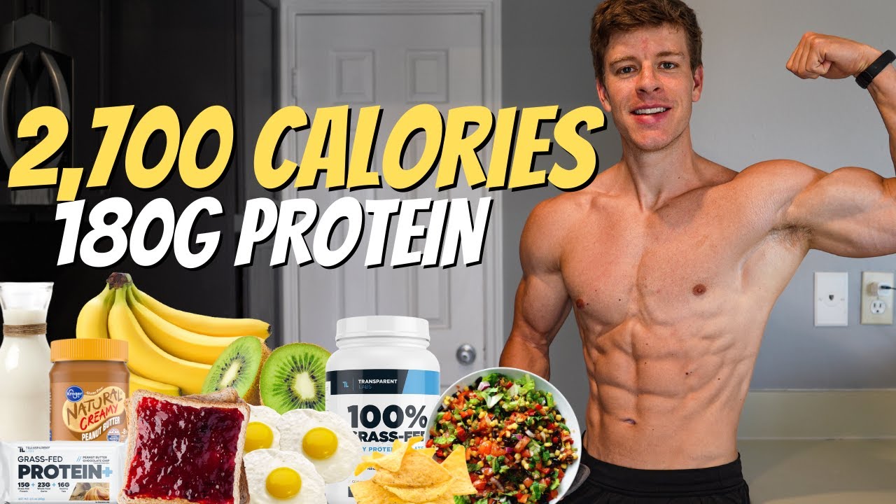 Full Day of Eating 2,700 Calories | High Protein Diet To Lose Fat and Build Muscle