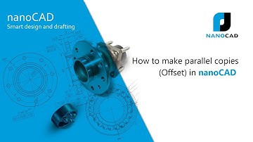 How to make parallel copies (Offset) in nanoCAD