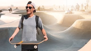 VENICE SKATEPARK A JEŽDĚNÍ V LOS ANGELES