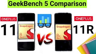 Oneplus 11r vs Oneplus 11 GeekBench 5 Comparison 🔥🔥🔥