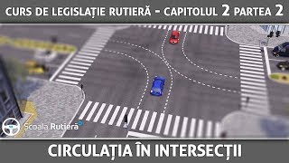 Curs de legislație rutieră - Capitolul 2 Partea 2 - Circulația în intersecții