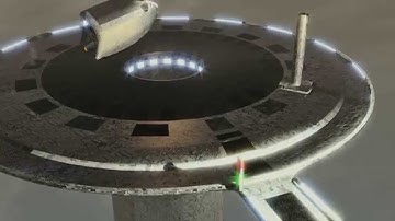 Blender 2.71/Cycles/SciFi Scene/Small Ship Landing on a Platform