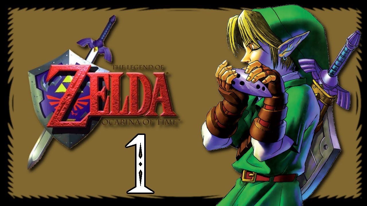 Legend of Zelda Ocarina of Time 18 X 24 Video Game 