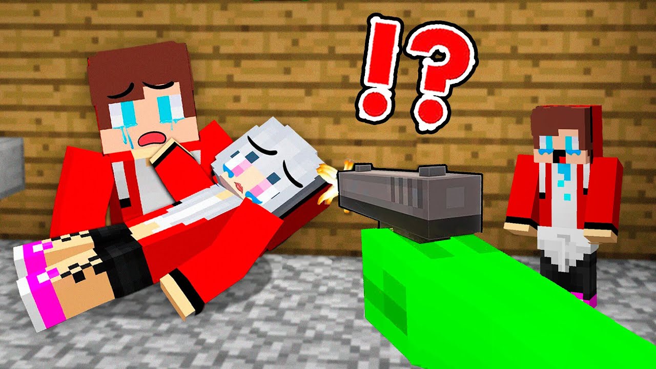 Why Mikey SHOT JJ FAMILY - Maizen Minecraft Animation ?!