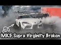 Sliding this MK5 Supra for the first time of its life "failed a few times (T_T)"