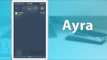 [Cydia Tweak] Ayra - Redesigned Lock Screen And New Notification Features