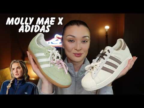 MOLLY MAE X ADIDAS REVIEW - SAMBA AND SUPERSTAR - YouTube