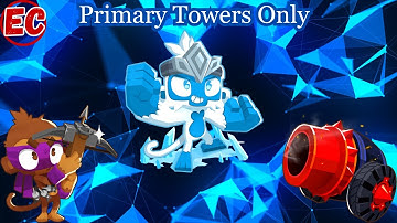 Can I win with ONLY Primary Towers in Battles 2?