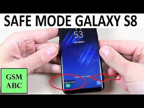 ENABLE SAFE MODE Samsung Galaxy S8, S8+ and NOTE 8 | How to