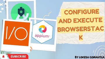 Part 20: Configure and Execution BrowserStack Server With Appium(2.0) WebDriverIO Javascript