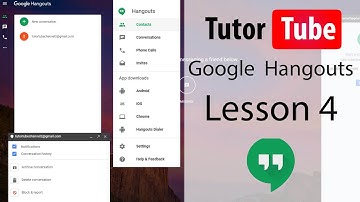Google Hangouts Tutorial - Lesson 4 - Chat