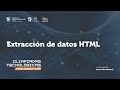 Extracción de datos HTML