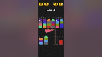 Soda Sort Puzzle Level 412 Walkthrough Solution Android/iOS